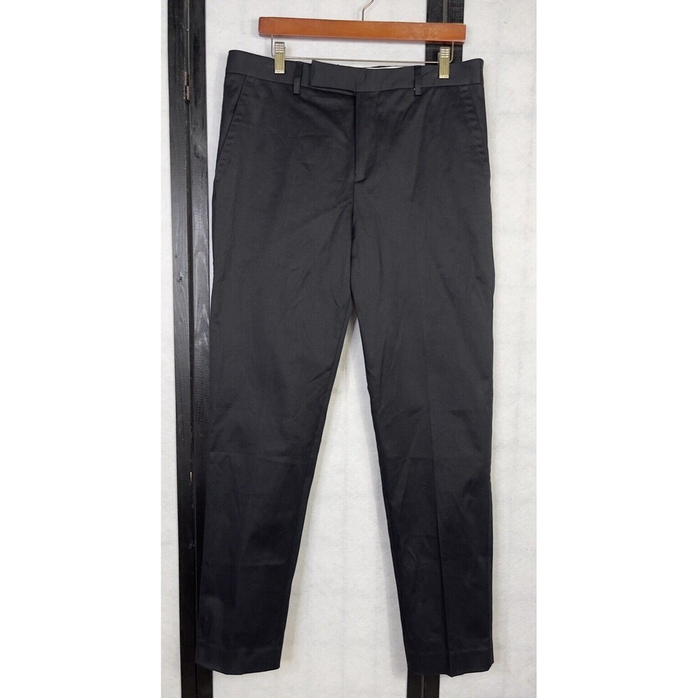 ARTISAN LAB Italian Standard Chinos Pants- Black . Size: 50 US 34